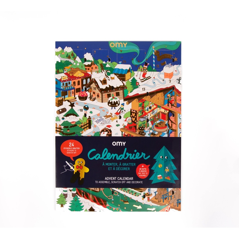 3D Christmas Tree Advent Calendar