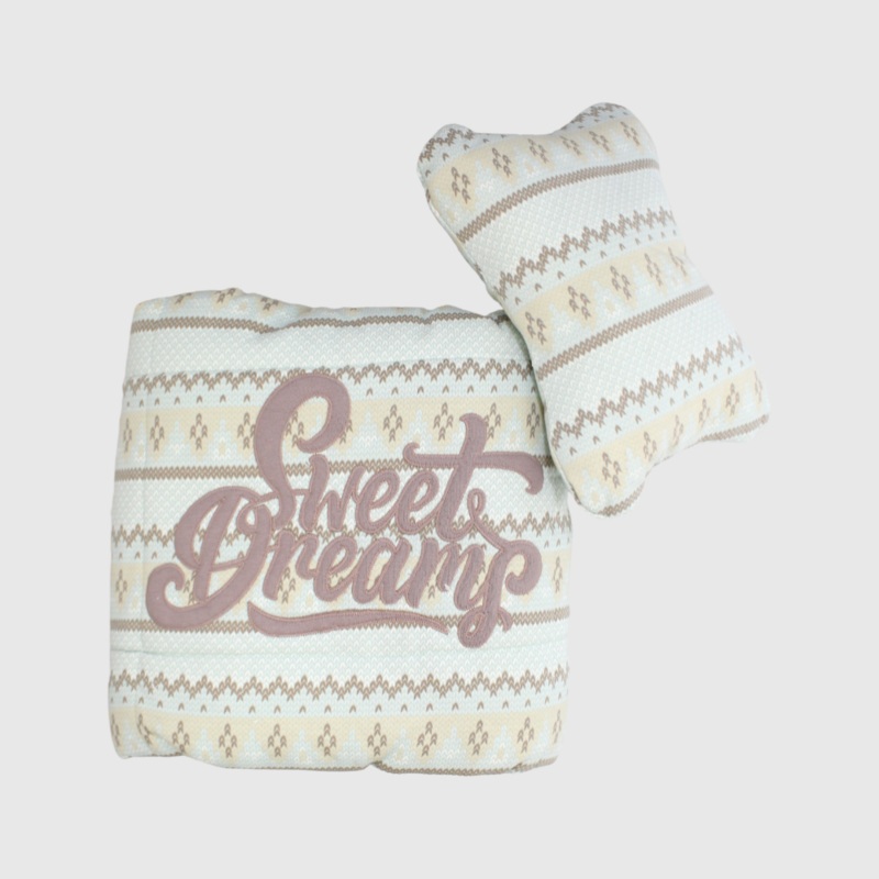 Sweet Dreams Baby Blanket + Pillow