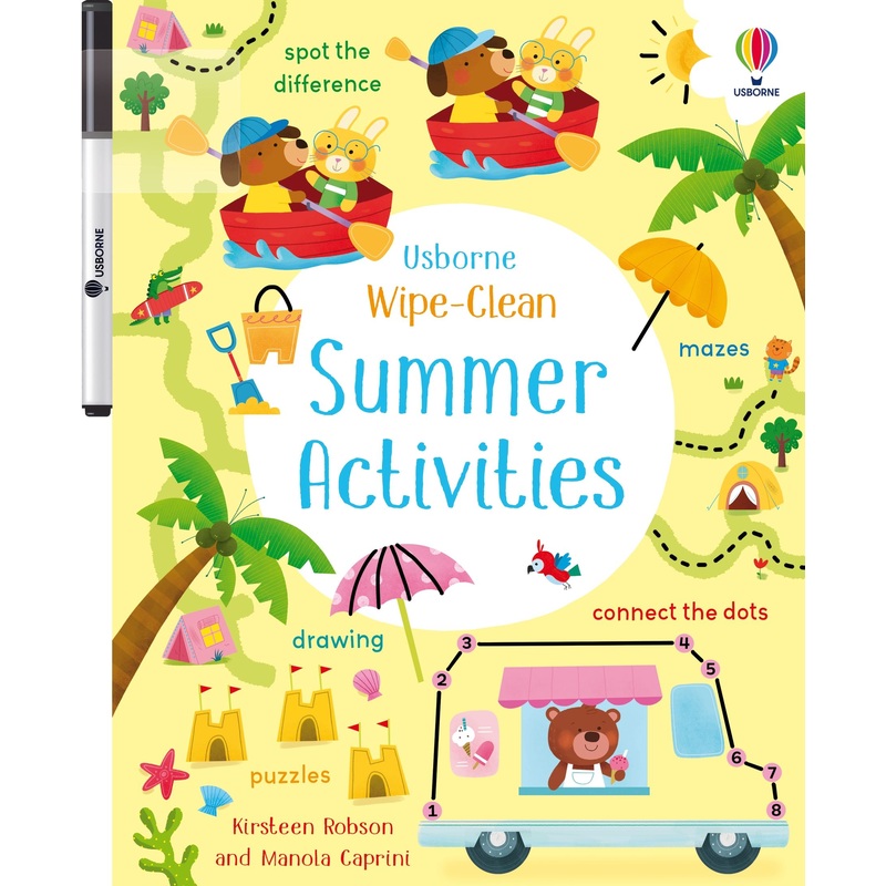 Wipe-Clean Summer Activities Book