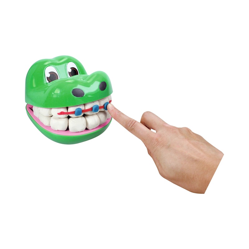 Icando Crocodile Dentist Dough Playset