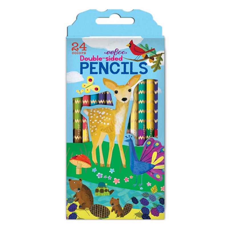 Life On Earth 12 Double Sided Pencils