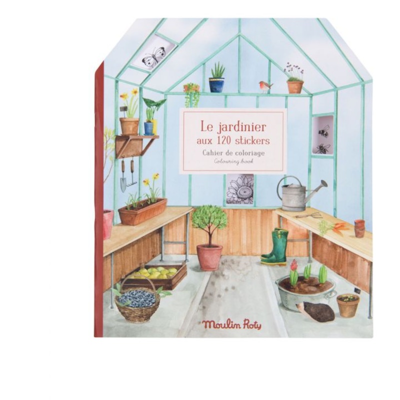 Moulin Roty – The Gardener, Sticker Book