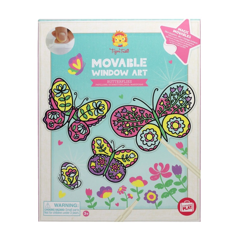 Movable Window Art – Butterflies
