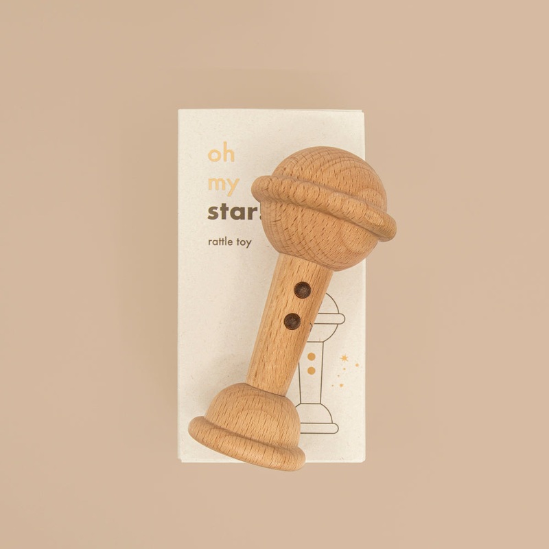 ‘Oh my star!’ Rattle Toy