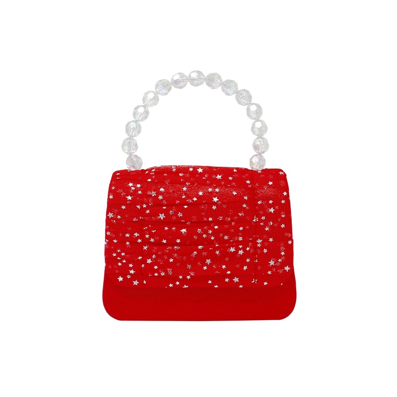 Pink Poppy Christmas Handbag