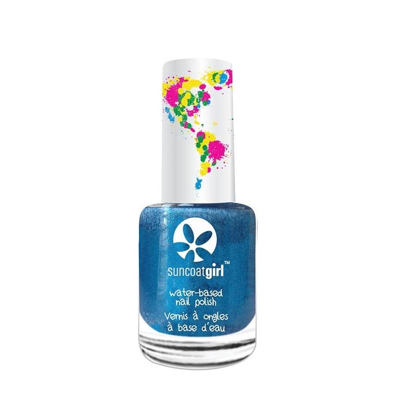 SuncoatGirl Water-Based Nail Polish (Teal Zing)