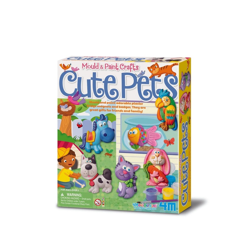 4M Mould Paint Cute Pets