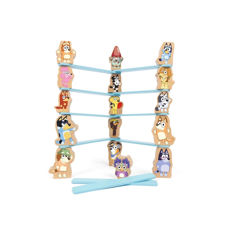 Bluey Wooden Stacking Game