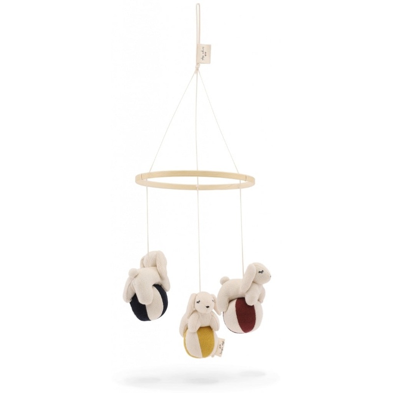 Organic Cotton Rabbits Mobile