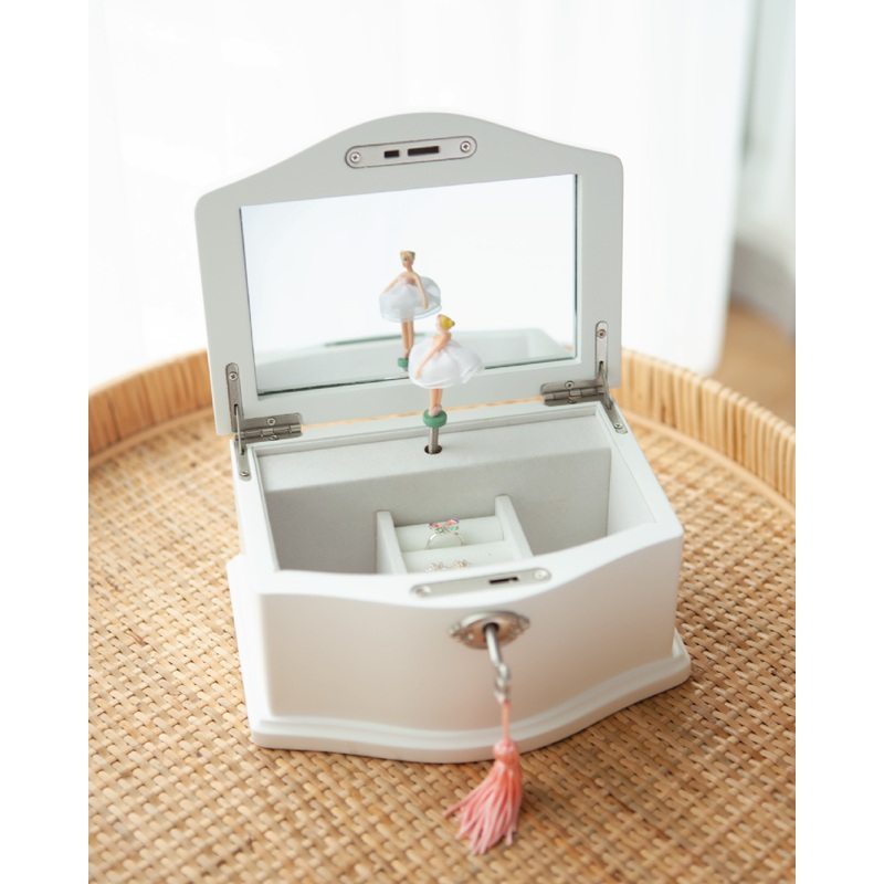 Saint Germaine Anna Deluxe Jewellery Box Medium White