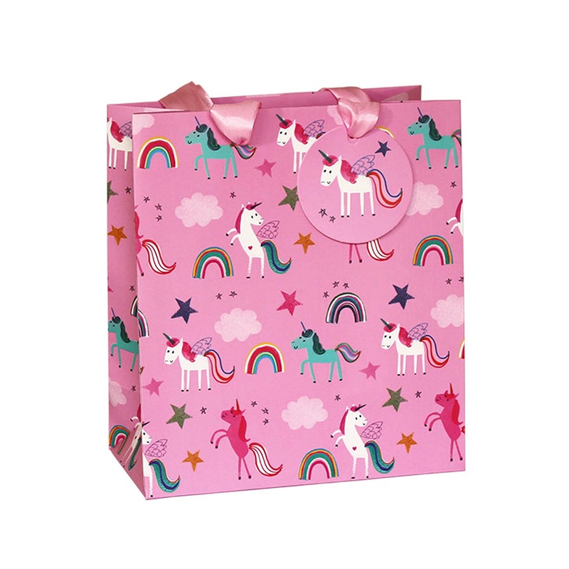 Waterlyn Unicorn Pink Medium Gift Bag