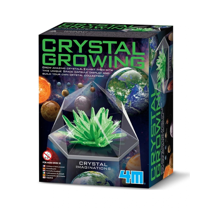 4M Crystal Growing Kit Space Gem Green