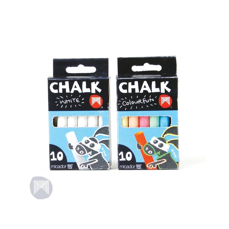 MicadorChalkColourfun 10pk