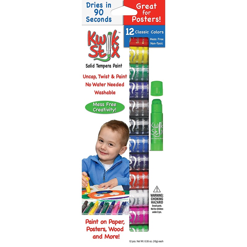 Kwik Stix 12 Primary Colors