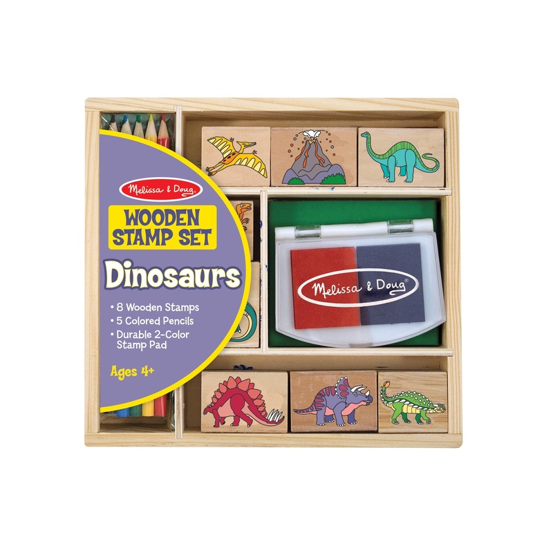 Melissa Doug Dinosaur Stamp Set