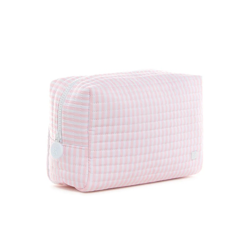 Quilted Everyday Bag, Pimlico Pink Stripe
