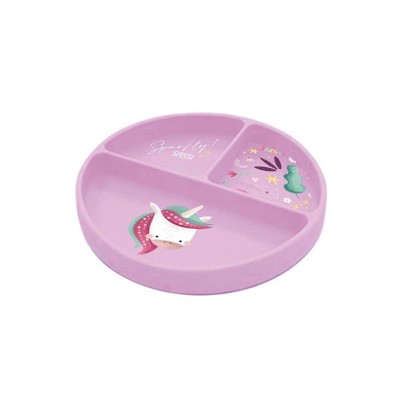 Sassi Silicone Meal Set Sparkly The Unicorn