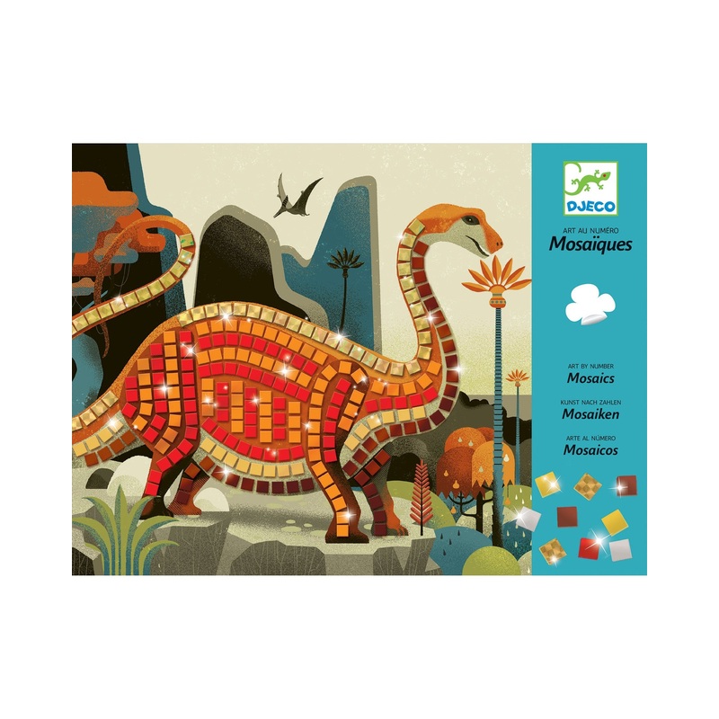 Djeco Dinosaurs Mosaics