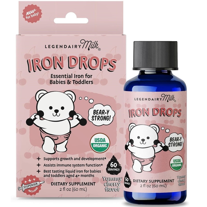 Organic Baby and Toddler Iron Drops