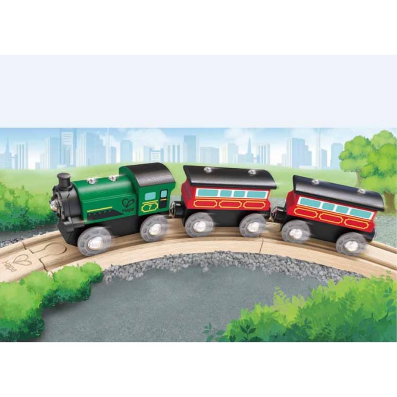 Steam-Era Passenger Train