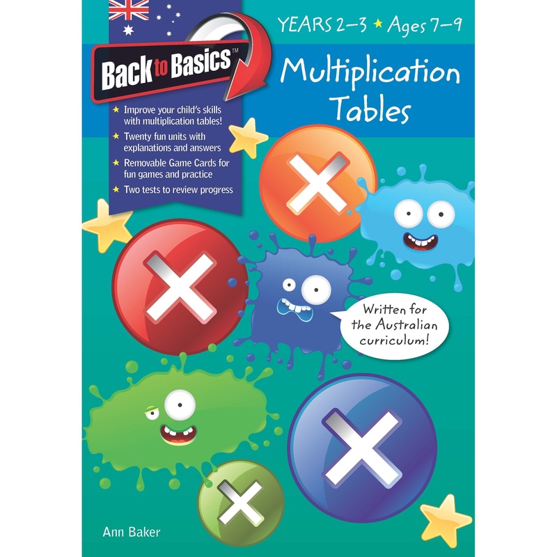 ABC Reading Eggs Blakes Back to Basics Multiplication Tables Book 1 Years 2-3