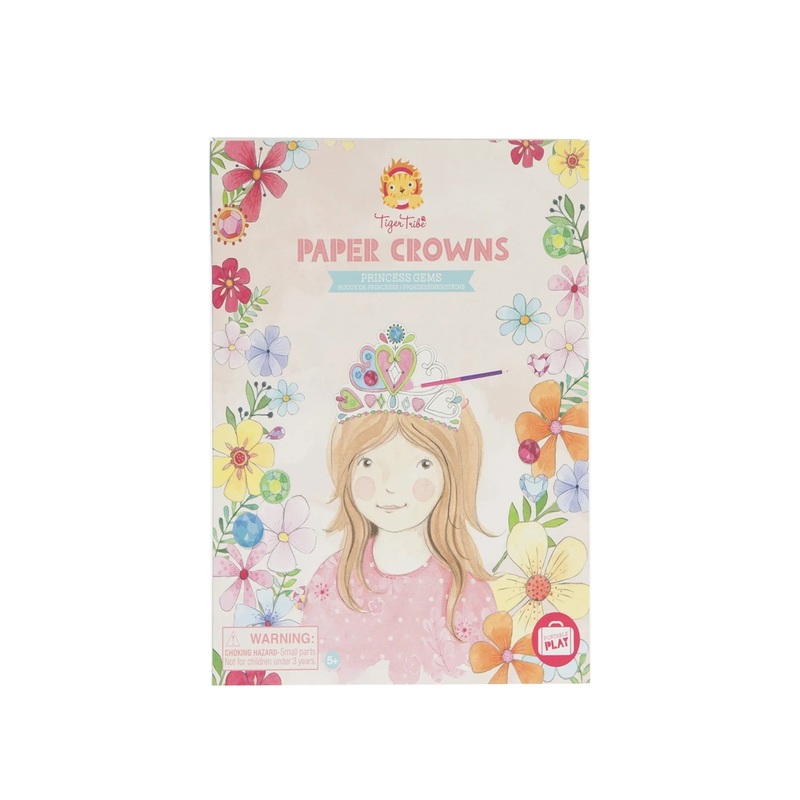 Tiger Tribe Paper Crowns Princess Gems