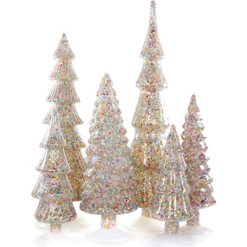 Confetti Trees, Set Of 6