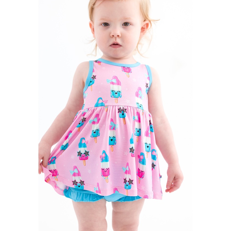 Sailor Peplum Set- Infant 0-3M