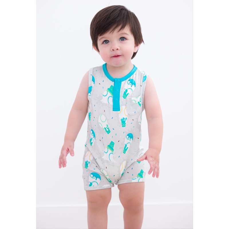 All-star Scoops Shortie Romper 0-3M