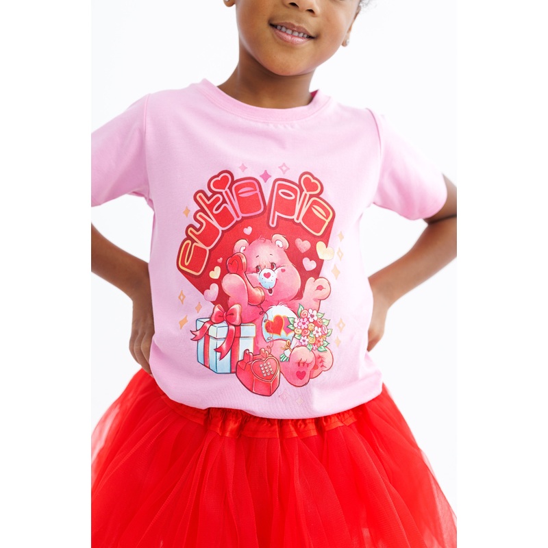Care Bears Cupid Social Club  T-shirt 2/3T