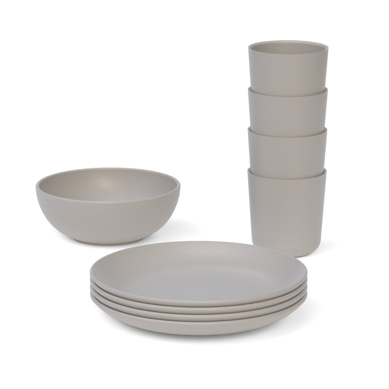 Everyday Basics Round Set – Stone Stone