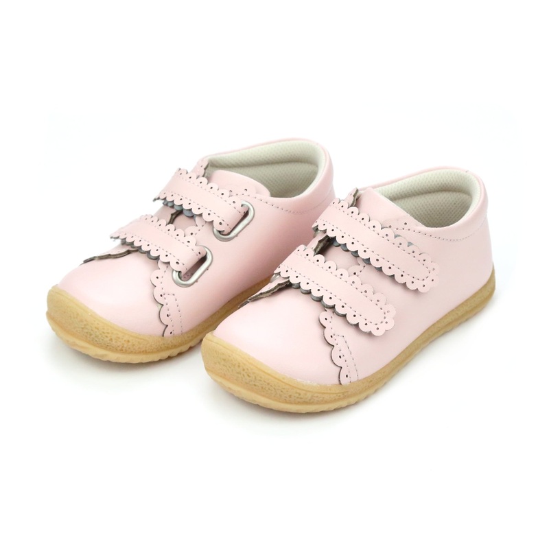 Marisa Scalloped Sneaker Pink Toddler 5
