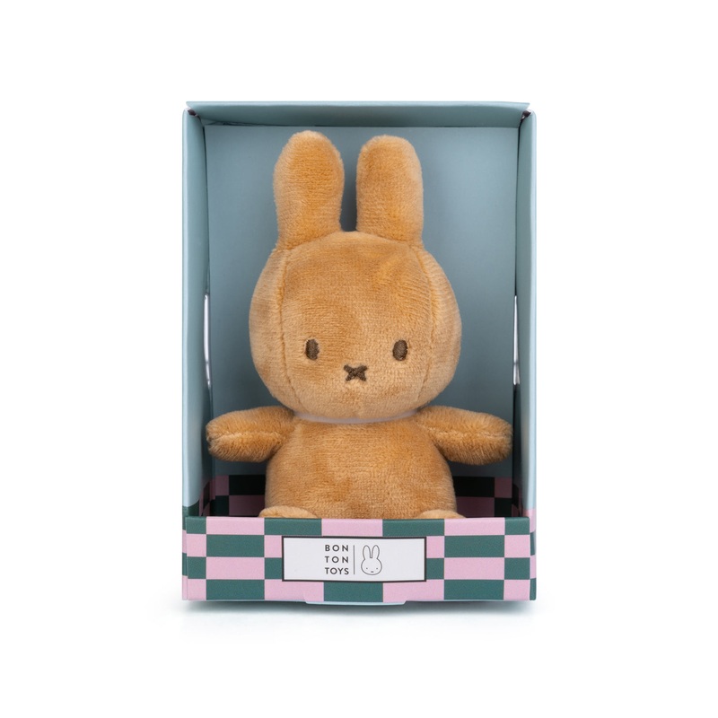 Plush Miffy Lucky Sitting In Giftbox 4″ Cream 4″