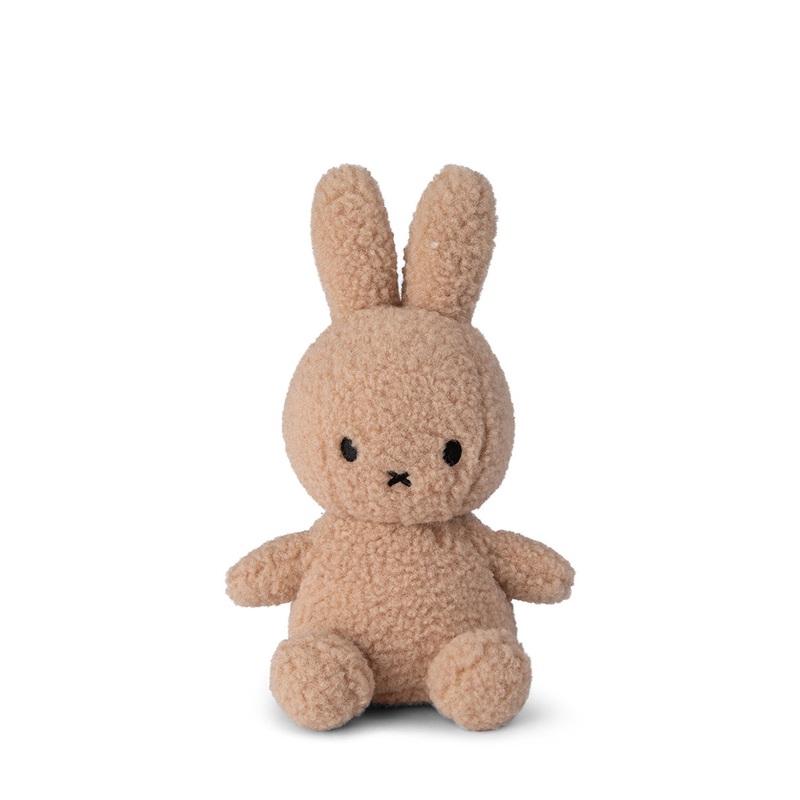 Plush Miffy Teddy Sitting 100% Recycled 9″ Beige 9″
