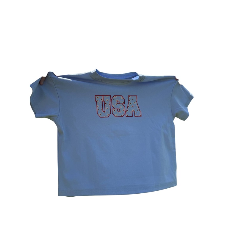Usa Daisy Oversized T-shirt 6-12 months Light Blue