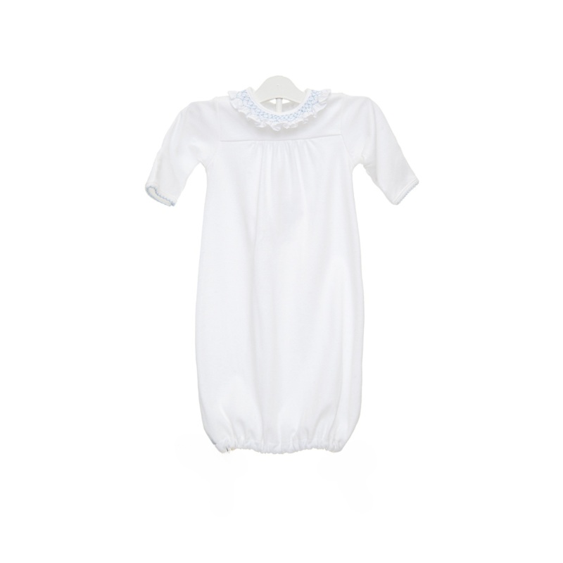 Baby Lucy & Max Cotton Knit Sack BLUE 0/3 M