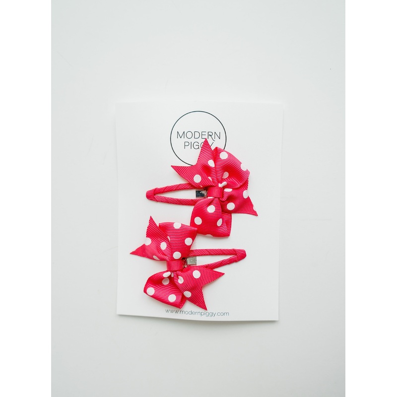 Berry Pink | Snap Clip Set