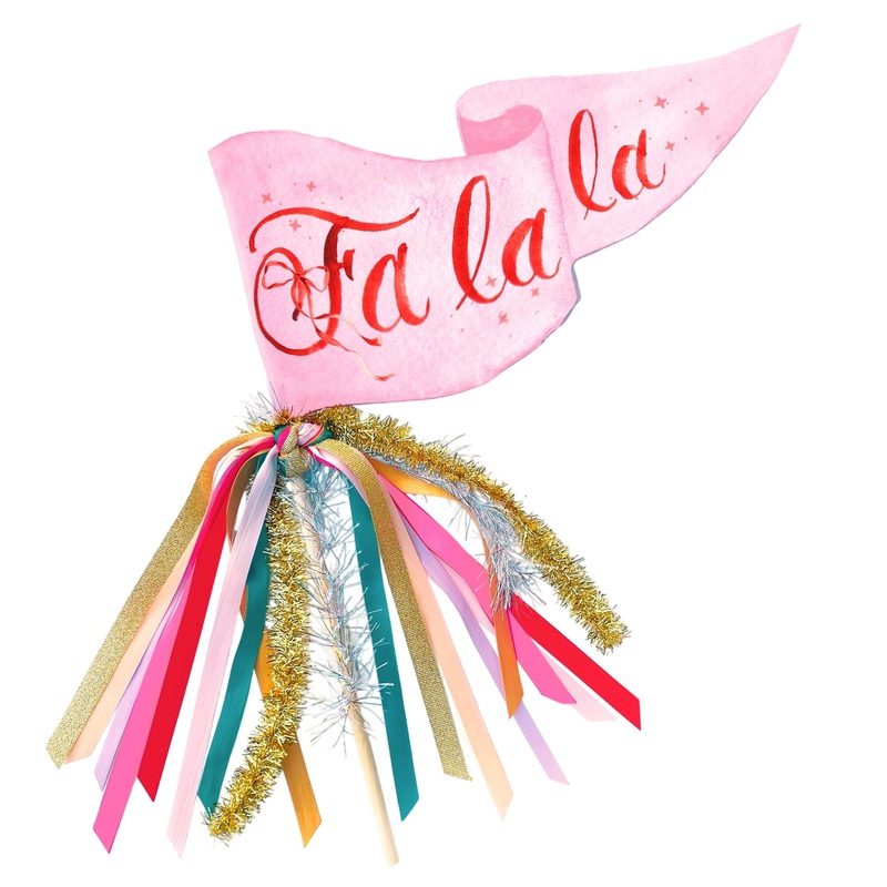 Fa La La Party Pennant