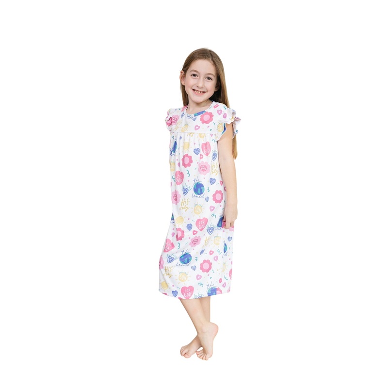 For God So Loved The World Pj Nightgown Polyester 02-03