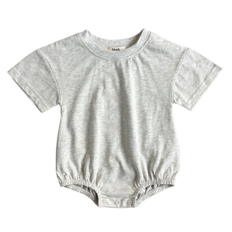 Bubble Tee – Grey 0-3M