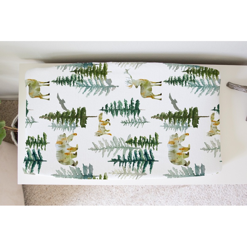 Changing Pad Cover – In The Woods