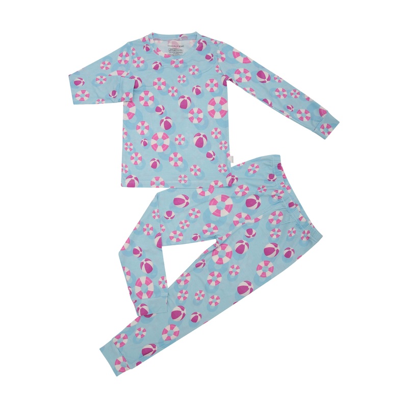 Hamptons Pool Party Pink Two-piece Set 2T