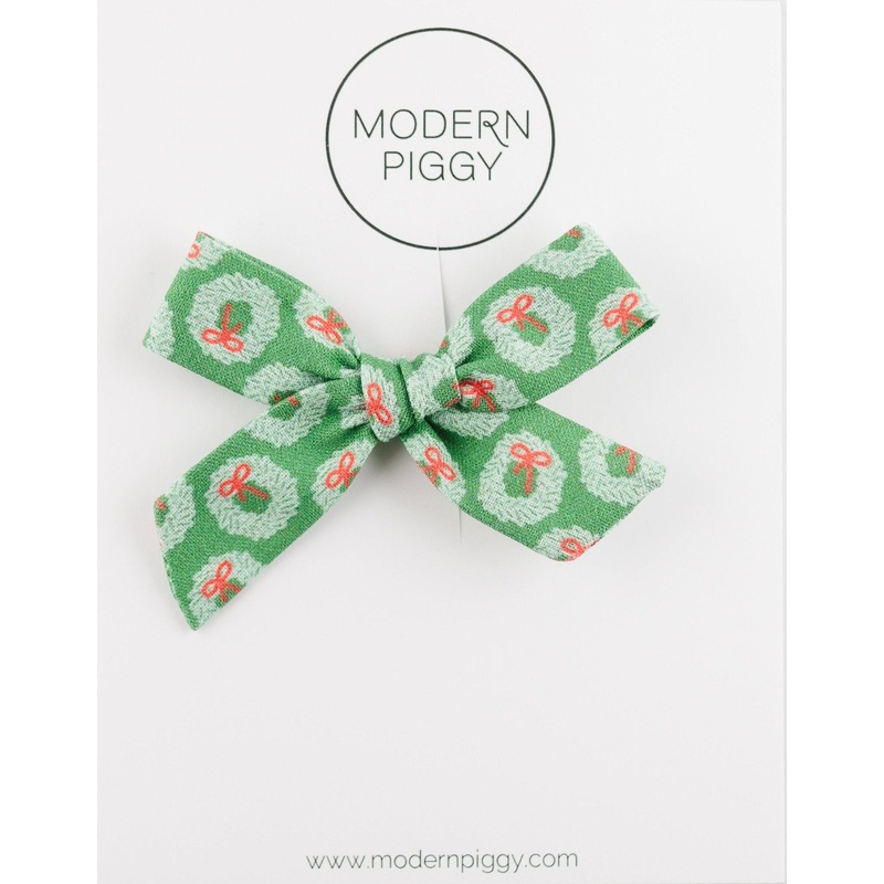 Holly | Pigtail Set – Hand-tied Bow