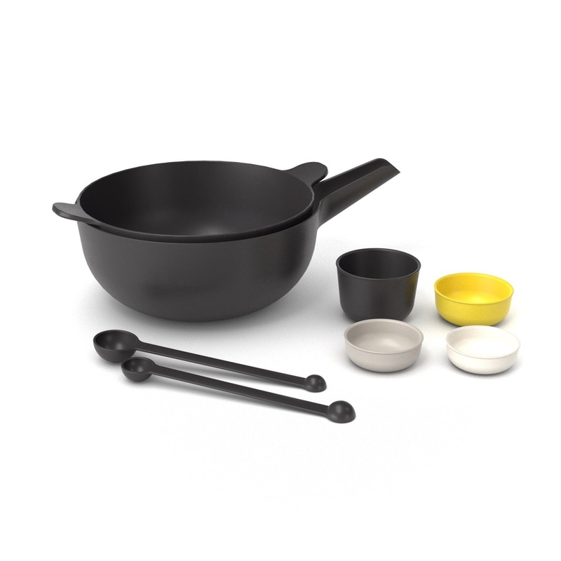 Kitchen Prep Essentials Set – Black Black