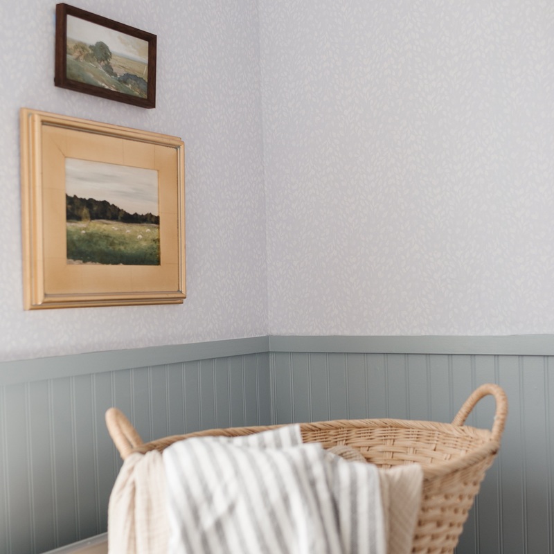 Serena Wallpaper By Melissa Johnson Design Sample 1 foot by 1 foot Light