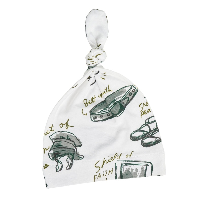 Armor Of God White Knotted Hat Bamboo 00-06M