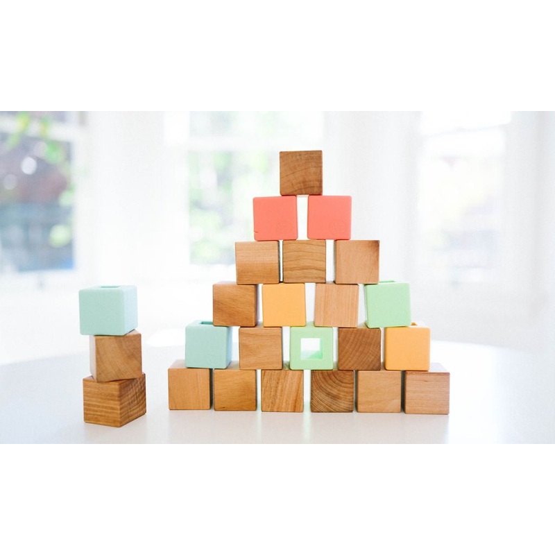 Bannor Classic Silicone + Wood Block Set