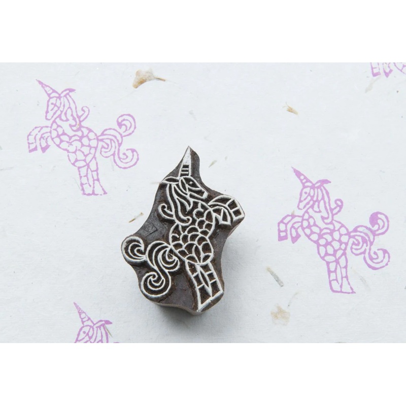 Beautiful Unicorn Stamp