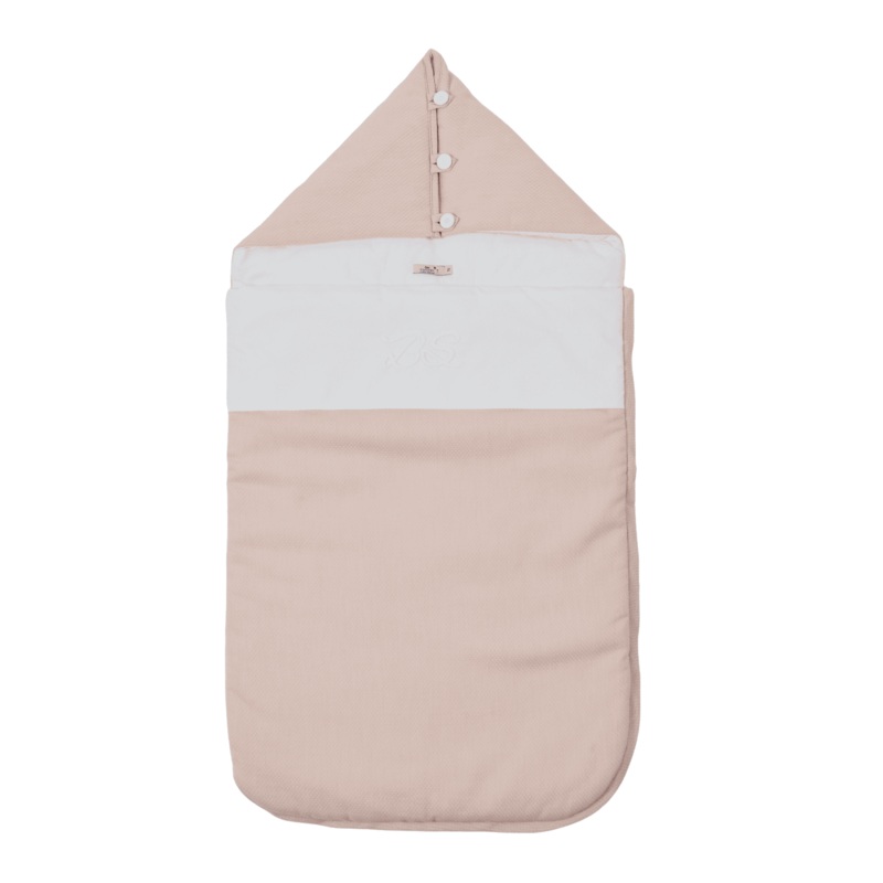 Mon Beau Trousseau | Girls Dusty Rose Cotton Baby Nest (86cm)