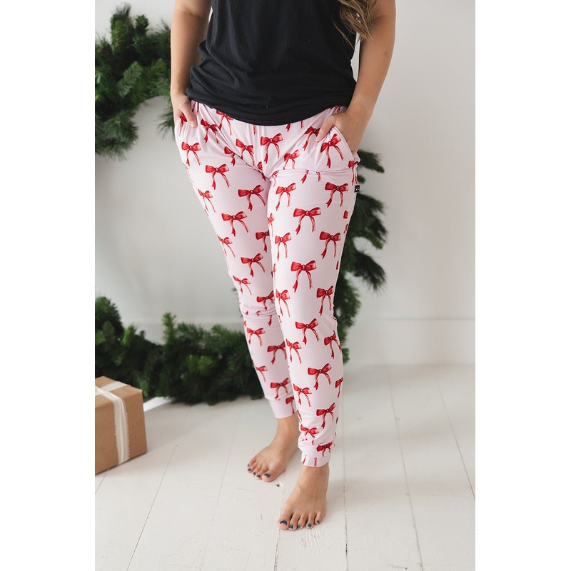 Red Bows – Women’s Jogger Small